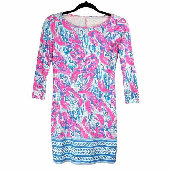 Lilly Pulitzer Marlowe Cosmic Coral Dress - Picture 3 of 6